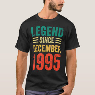 27. Geburtstag seit Dezember 1995 27 Jahre T-Shirt