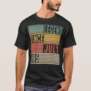 27. Geburtstag seit Juli 1995 27 Jahre alt T-Shirt