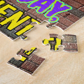 27. Geburtstag ~ Spaß, Urban Graffiti Inspiriert L Puzzle (Seite)