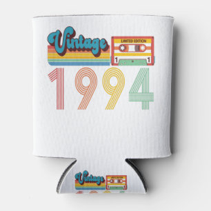 27. Geburtstag Vintag Retro 1994 Kassettenband Dosenkühler