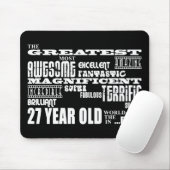 27. Geburtstagsparty Best 27. Mousepad (Mit Mouse)