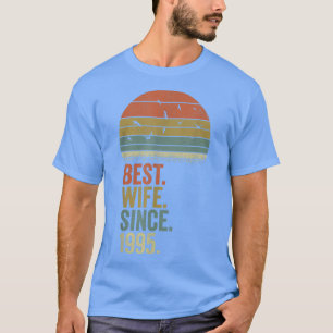 27. Hochzeitstag, Beste Ehefrau seit 1995 W T-Shirt
