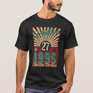 27 Jahre alt Vintag 1995 Limited Edition 27. Gebur T-Shirt