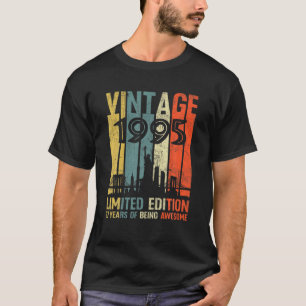 27 Jahre alte Geschenke Vintag 1995 Limited Editio T-Shirt