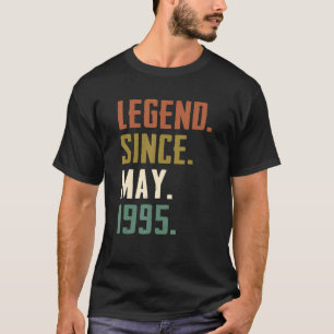 27 Jahre alte Legende seit Mai 1995 27. Geburtstag T-Shirt