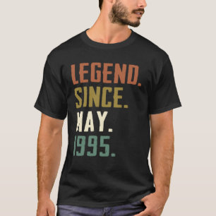 27 Jahre alte Legende seit Mai 1995 27. Geburtstag T-Shirt