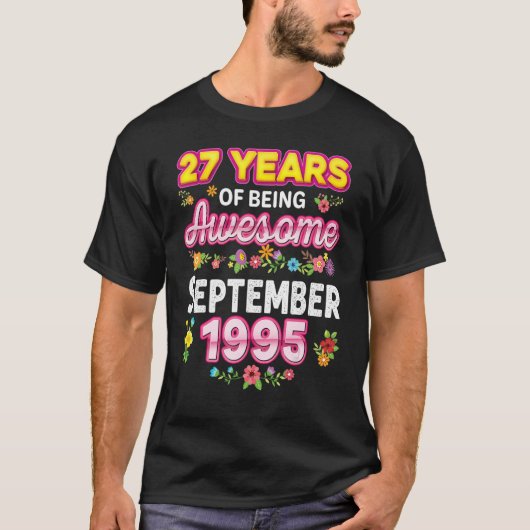 27 Jahre Phantastisch seit September 1995 T-Shirt (Vorderseite)