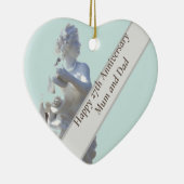 27. Jubiläum Skulptur bearbeitbar Keramik Ornament (Rechts)