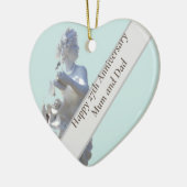 27. Jubiläum Skulptur bearbeitbar Keramik Ornament (Links)