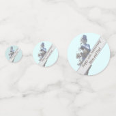 27. Jubiläum Skulptur bearbeitbar Konfetti (Rückseiten)