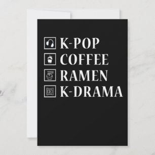 27.KPop-Anime-Design für einen KPop- und Anime-Lüf Save The Date