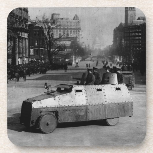 27. März 1917:  Das Geschwader des gepanzerten Getränkeuntersetzer (Vorderseite)