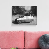 27. März 1917: Die gepanzerte Fahrzeugstaffel Leinwanddruck (Insitu (Wohnzimmer))