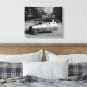 27. März 1917: Die gepanzerte Fahrzeugstaffel Leinwanddruck (Insitu (Schlafzimmer))