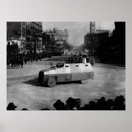 27. März 1917: Die gepanzerte Fahrzeugstaffel Poster (Vorne)