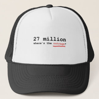 27 Million - wo ist das Verbrechen? Truckerkappe