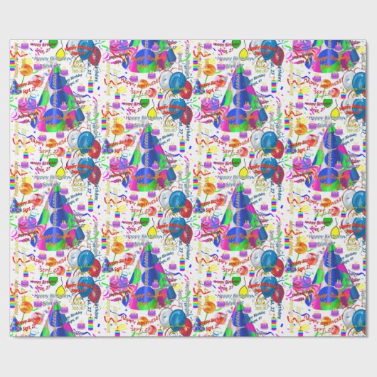 27. September Geschenkpapier (Flach)