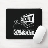 280 Aufkleber raus Mousepad (Mit Mouse)