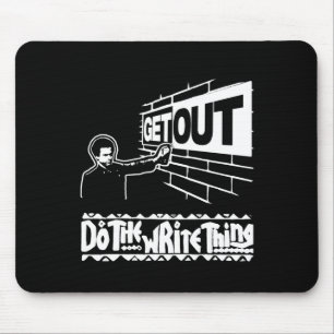 280 Aufkleber raus Mousepad