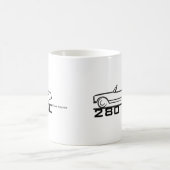 280SL SCHWARZ KAFFEETASSE (Mittel)