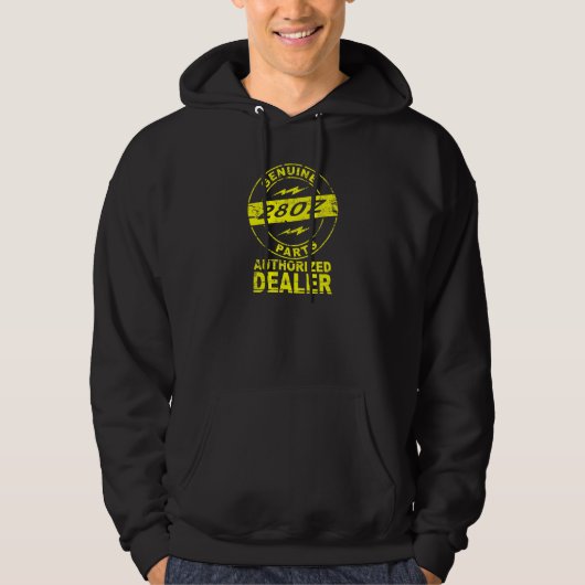 280Z echte Teile 2 Hoodie (Vorderseite)