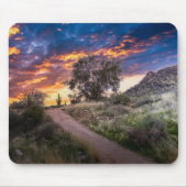 2815-Wüste Landschaft bei Sunset Mousepad (Vorne)