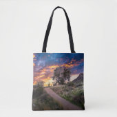 2815-Wüste Landschaft bei Sunset Tasche (Vorderseite)