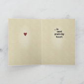 2837 Einfaches dank Landespreis Dankeskarte (Innenseite)