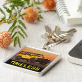 2838 Schlüsselanhänger, Premium Square Schlüsselan Schlüsselanhänger (Seite)