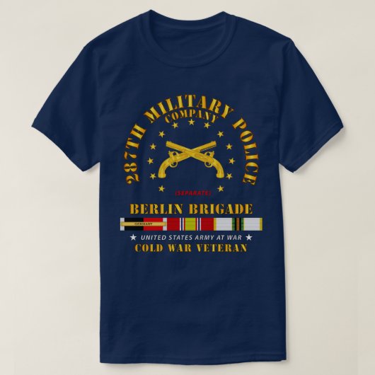 287. Militärische Polizeigesellschaft Berlin Bde w T-Shirt (Design vorne)