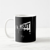 287 Sticker raus Kaffeetasse (Links)