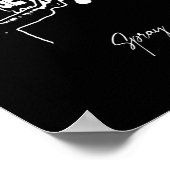 287 Sticker raus Poster (Ecke)