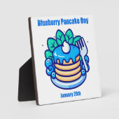 28.01. - Blueberry Pancake Day Fotoplatte (Vorderseite)