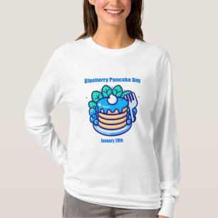 28.01. - Blueberry Pancake Day T-Shirt