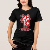 28:19 Kirche – Christlicher Glaube Tri-Blend Shirt (Vorderseite)