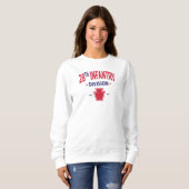 28. Abteilung Infanterie - Militärische Frauen in Sweatshirt (Vorne ganz)