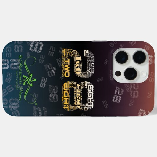 28 Achtundzwanzig Case-Mate iPhone Hülle (Rückseite (Horizontal))