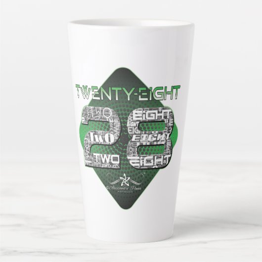 28 Achtundzwanzig Milchtasse (Vorderseite)