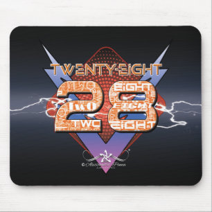 28 Achtundzwanzig Mousepad