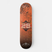 28 Achtundzwanzig Skateboard (Vorderseite)