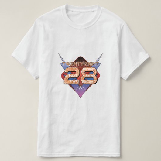 28 Achtundzwanzig T-Shirt (Design vorne)