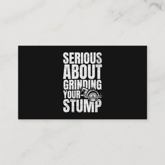 28.Arborist for a Tree trimmer Visitenkarte (Vorderseite)