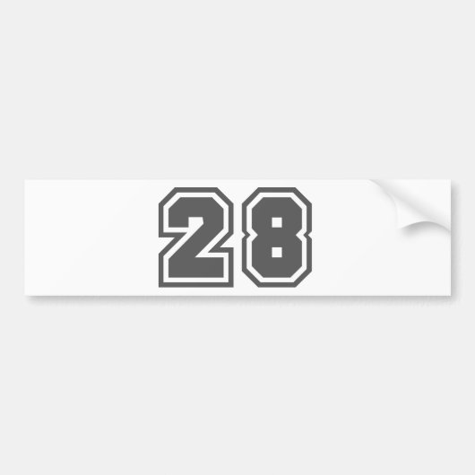 28 AUTOAUFKLEBER (Vorne)