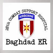 28. CSH Baghdad ER Poster (Vorne)