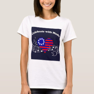 #28 feiern mit Musik T-Shirt