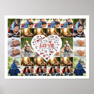 28 Foto Collage Rahmen mit Liebe Hörcenter Poster