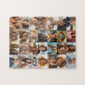 28 Foto-Collage überall Puzzle (Horizontal)