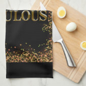 28. Geburtstag Geschirrtuch (Viertel Falte)