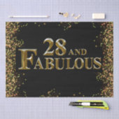 28. Geburtstag Seidenpapier (Handwerk)