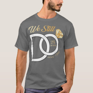 28. Hochzeitstag 28 Jahre seit Beginn der Hochzeit T-Shirt